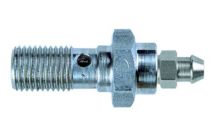 SINGLE BLEED BOLT M10x1 STAINLESS